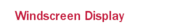 Windscreen Display